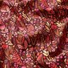 Tecido de algodão Cretone Flores silvestres – merlot/púrpura,  thumbnail number 2