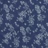 Chambray Rosas pequenas – azul-marinho/branco sujo,  thumbnail number 1