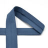 Fita de viés Jersey de algodão [20 mm] – azul ganga,  thumbnail number 1