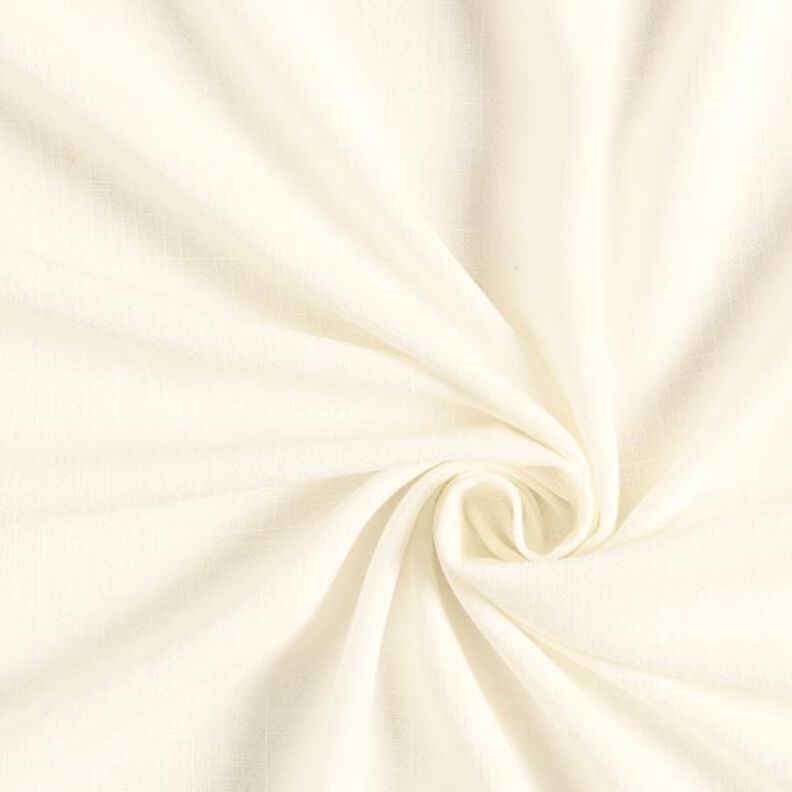 Tecido de linho e viscose – branco sujo,  image number 1