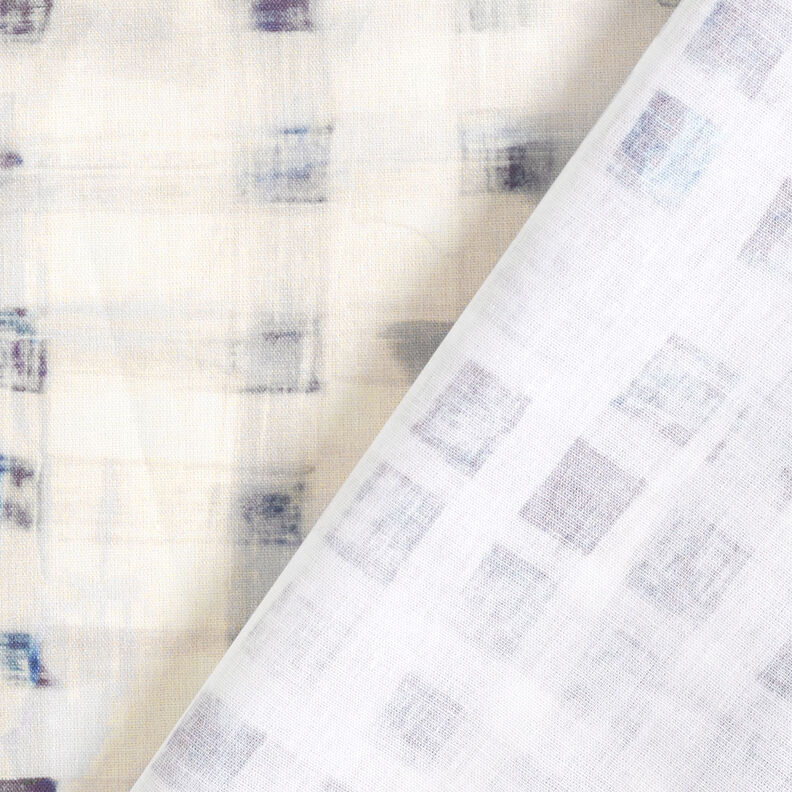 GOTS Cambraia de algodão Tecido com orla Xadrez com gradação de cor | TCC x LOOKS by Wolfgang Joop –,  image number 5