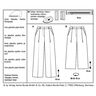 Calças | Culotte, Burda 6436 | 34 - 44,  thumbnail number 6