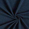 Jersey em mistura algodão e linho liso – azul-marinho,  thumbnail number 1