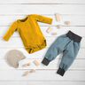 GOTS Jersey de algodão | Tula – amarelo-caril,  thumbnail number 6