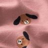 Flanela de algodão Cabeças de cão | by Poppy – rosa embaçado,  thumbnail number 2