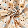 Popelina de algodão Cabeças de urso e arco-íris Impressão Digital – bege,  thumbnail number 3