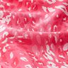 Tecido crepe Padrão Leo abstrato – rosa intenso,  thumbnail number 2