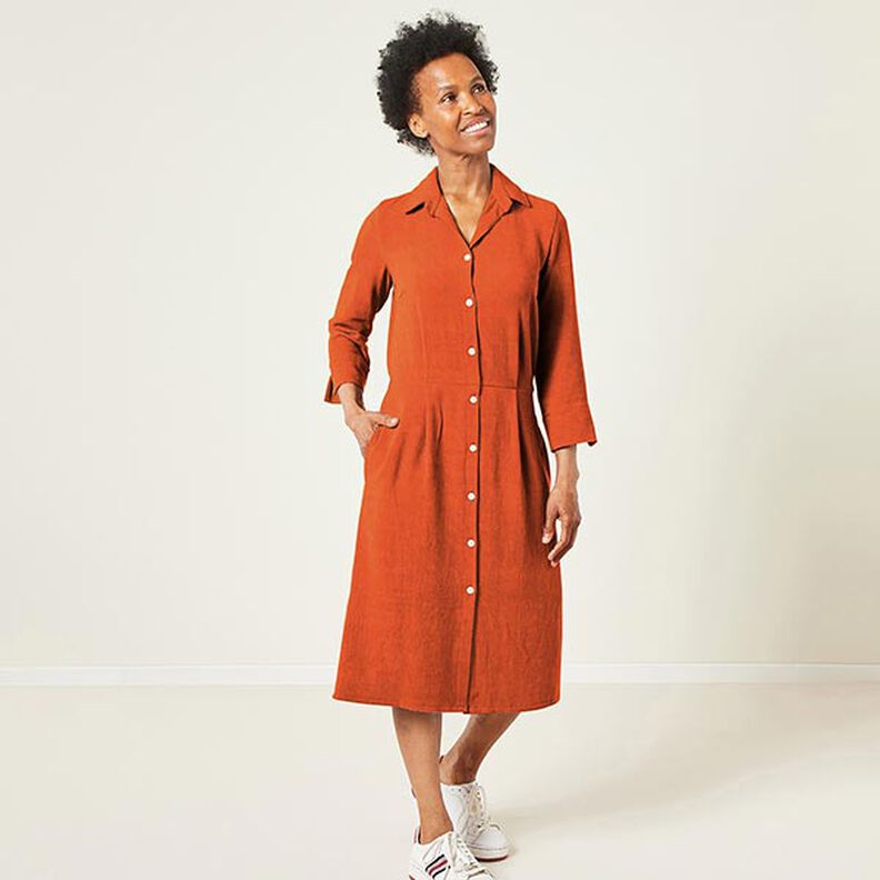 GOTS Popelina de algodão | Tula – terracota,  image number 5