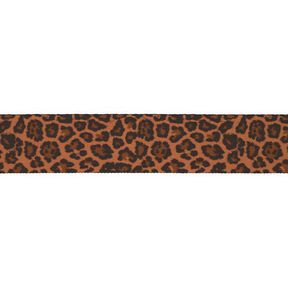 Fita de cós Leopardo [ Largura: 40 mm ] – bronze/castanho, 