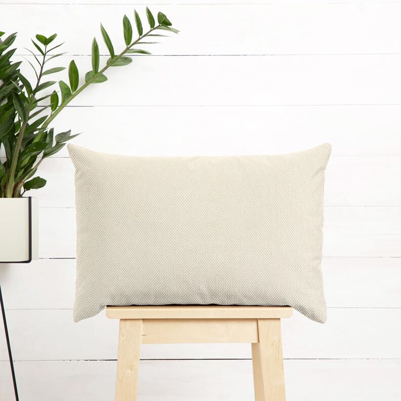 Tecido para estofos Melange macio – bege claro,  image number 7