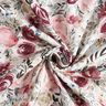Musselina/ Tecido plissado duplo Rosas aguarela Impressão Digital – branco,  thumbnail number 4