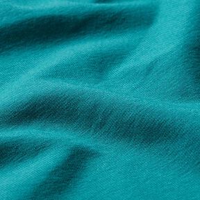 Jersey de algodão Médio Liso – azul petróleo, 