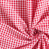 Anarruga Mistura de algodão Xadrez Vichy – vermelho,  thumbnail number 3