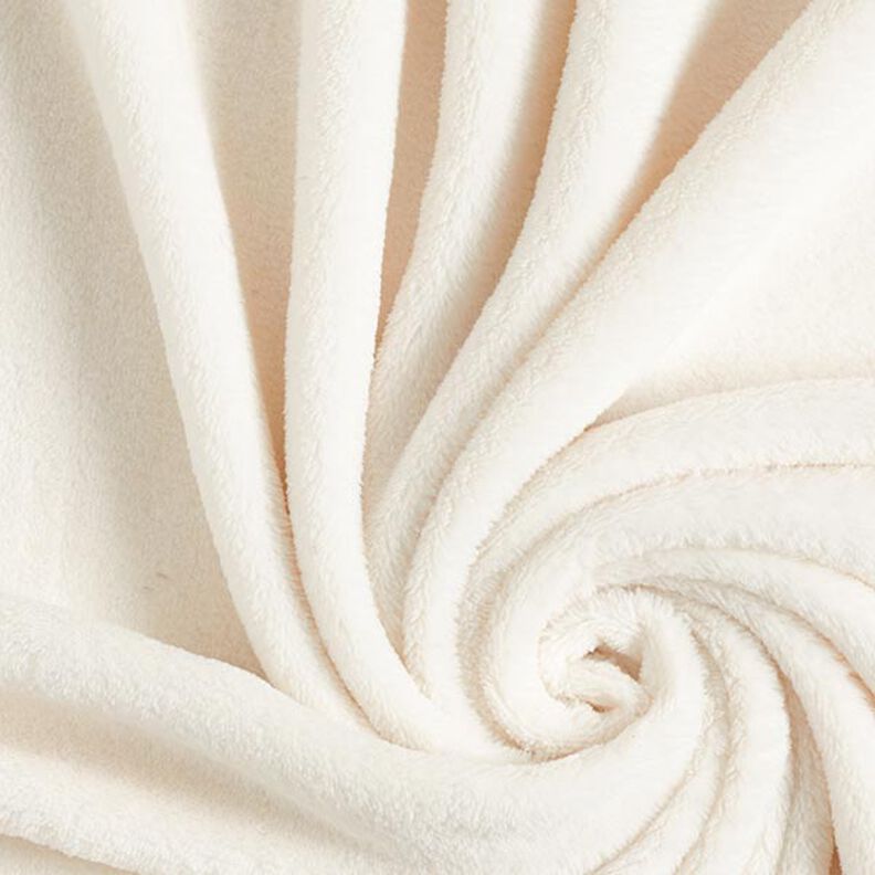 Tecido polar fofinho – branco sujo,  image number 1