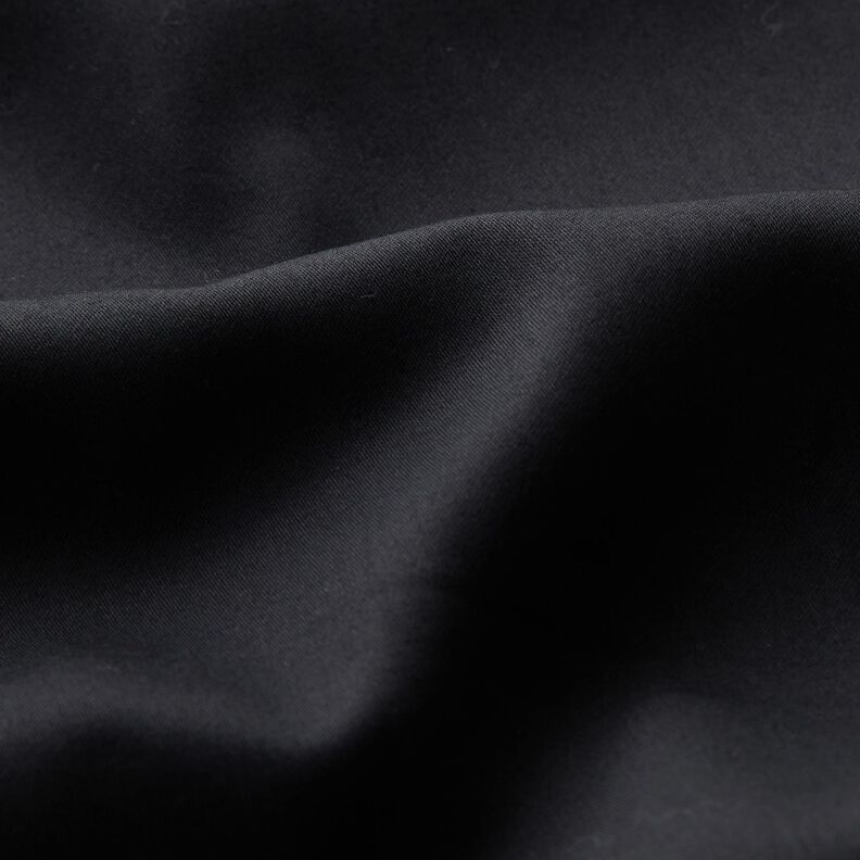 Cetim de algodão Liso – preto,  image number 3