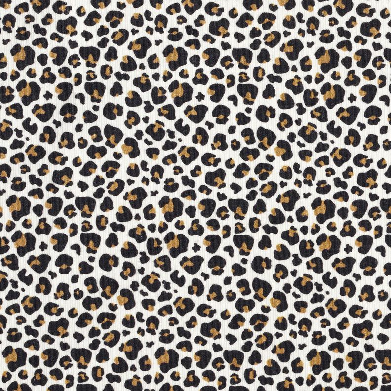 Bombazine para bebé Pequeno padrão Leo – branco sujo,  image number 1