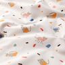 Popelina de algodão Gatos Confete – marfim/taupe claro,  thumbnail number 2