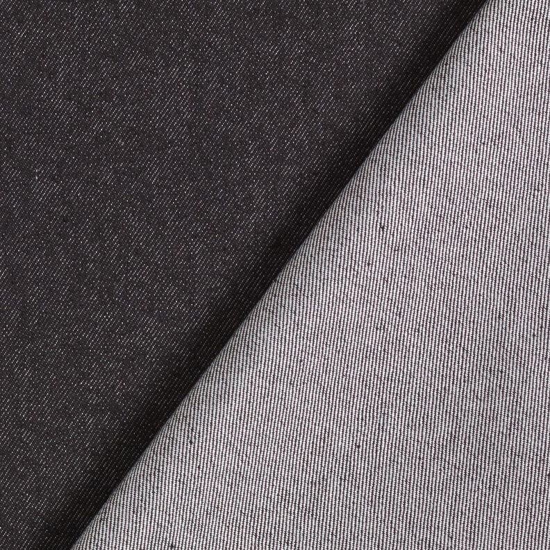 Denim Stretch Mistura de algodão, médio – preto,  image number 3