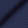 Jersey favos de algodão lisa – azul-marinho,  thumbnail number 3