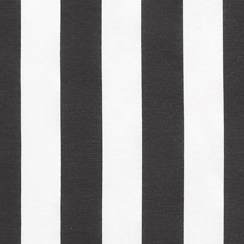 Tecido para decoração Lona Riscas – preto/branco,  image number 1