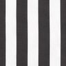 Tecido para decoração Lona Riscas – preto/branco,  thumbnail number 1