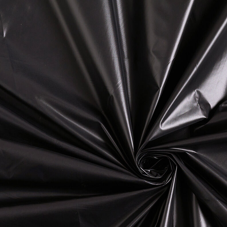 Tecido para casacos impermeável ultraleve – preto,  image number 1