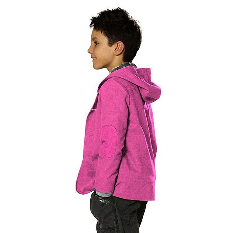 Tecido aveludado Nicki Liso – rosa intenso,  image number 4