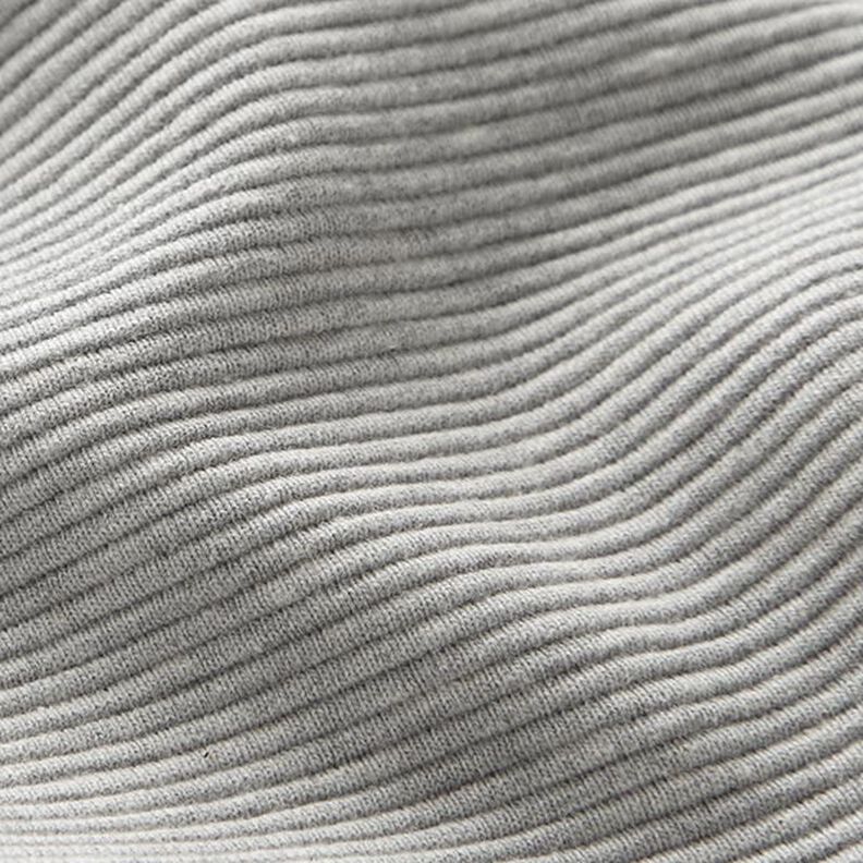 Jersey canelada otomana melange – cinzento claro,  image number 3