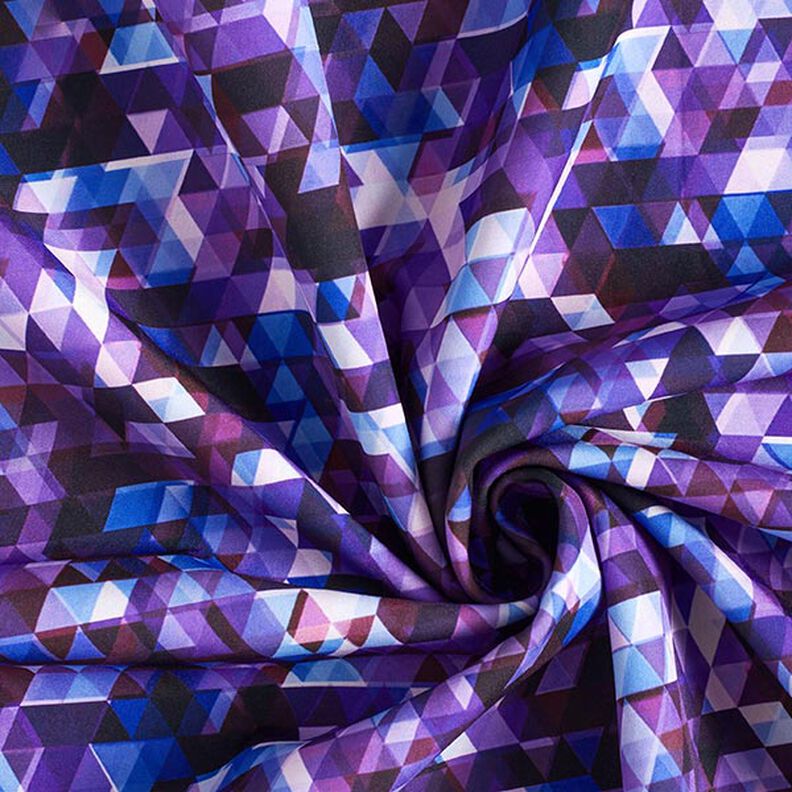 Softshell Triângulos coloridos Impressão Digital – uva,  image number 4