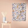 Tecido piqué em favo Flores em aguarela | Poppy Fabrics – branco/lavanda,  thumbnail number 8