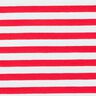Jersey de algodão Riscas largas – vermelho/branco,  thumbnail number 1