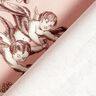 Tecido para decoração Lona Antigo 280 cm – rosa-claro/castanho,  thumbnail number 4