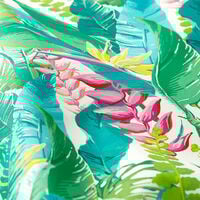 Tecido para exteriores Lona Selva tropical &ndash; turquesa