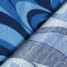 Crepe de viscose Ondas – azul-marinho/azul real,  thumbnail number 4