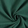GOTS Musselina de algodão de três camadas – verde escuro,  thumbnail number 1