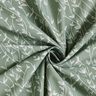Popelina de algodão Gavinha folhas – verde amarelado,  thumbnail number 3