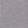 Popelina de algodão Xadrez Vichy pequeno, com fio tingido – preto/branco,  thumbnail number 1