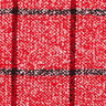 Bouclé para sobretudos Xadrez – vermelho,  thumbnail number 1