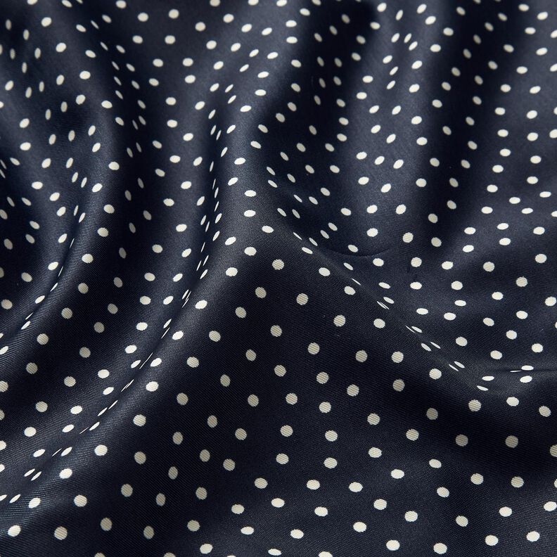 Tecido para forro Polkadots – azul-marinho,  image number 2