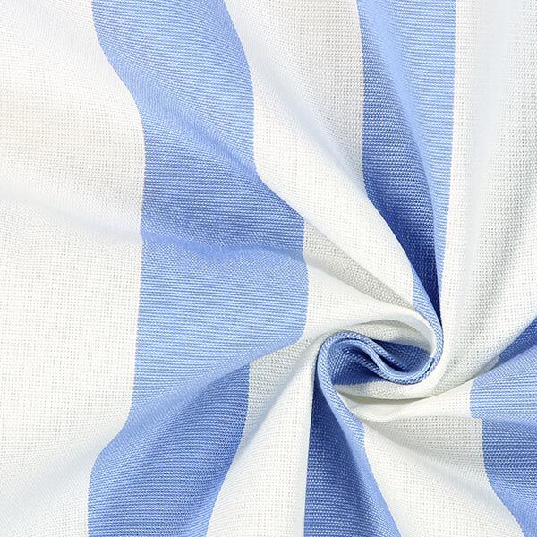 Tecido para toldos Riscas Toldo – branco/azul claro,  image number 2