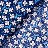Crepe viscose Florzinhas – azul-marinho/branco,  thumbnail number 4