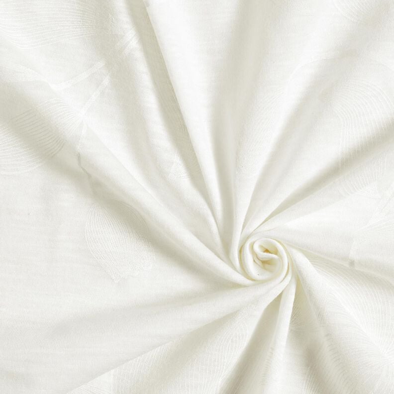 Jersey de algodão Túlipas – branco sujo,  image number 3