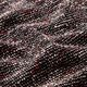 Malha Bouclé Mistura de algodão Melange – preto/vermelho,  thumbnail number 2