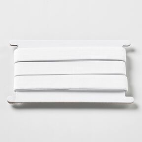 Fita elástica lisa [3 m | 20 mm] – branco, 