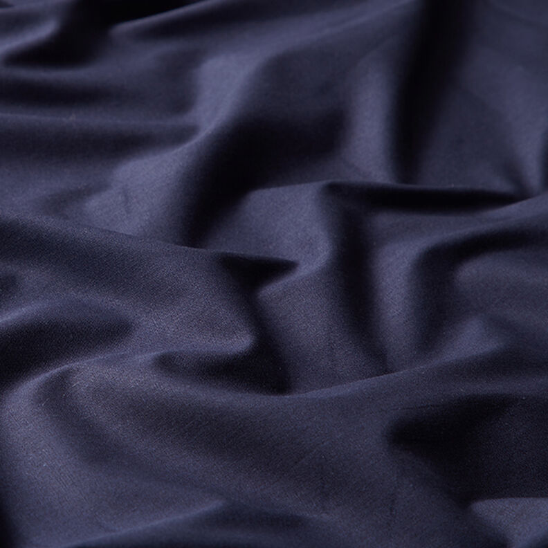 GOTS Popelina de algodão | Tula – azul-marinho,  image number 2