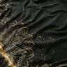 Jersey de algodão Tecido com orla Mandala Barroco Salpicos dourados | Glitzerpüppi – preto,  thumbnail number 1
