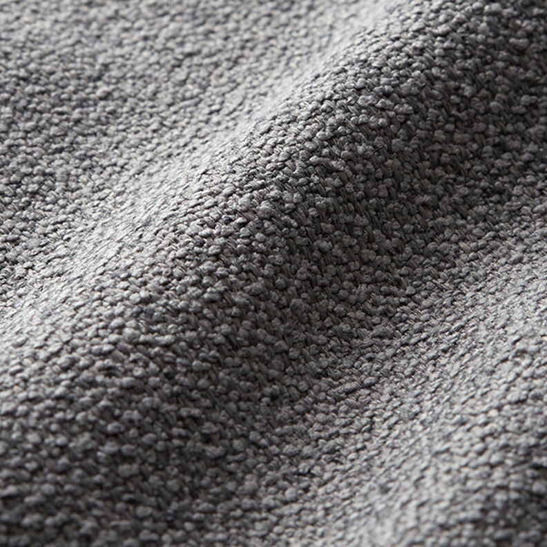 Tecido para estofos Bouclé fino – cinzento,  image number 2