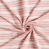 Jersey de viscose Riscas brilhantes irregulares – branco sujo/rosé,  thumbnail number 3