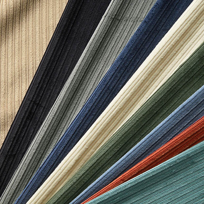 Bombazine Fancy larga e estreita – azul-marinho,  image number 4