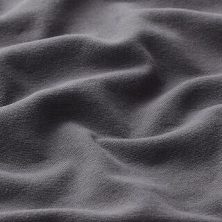 GOTS Bordas de algodão | Tula – cinzento escuro, 